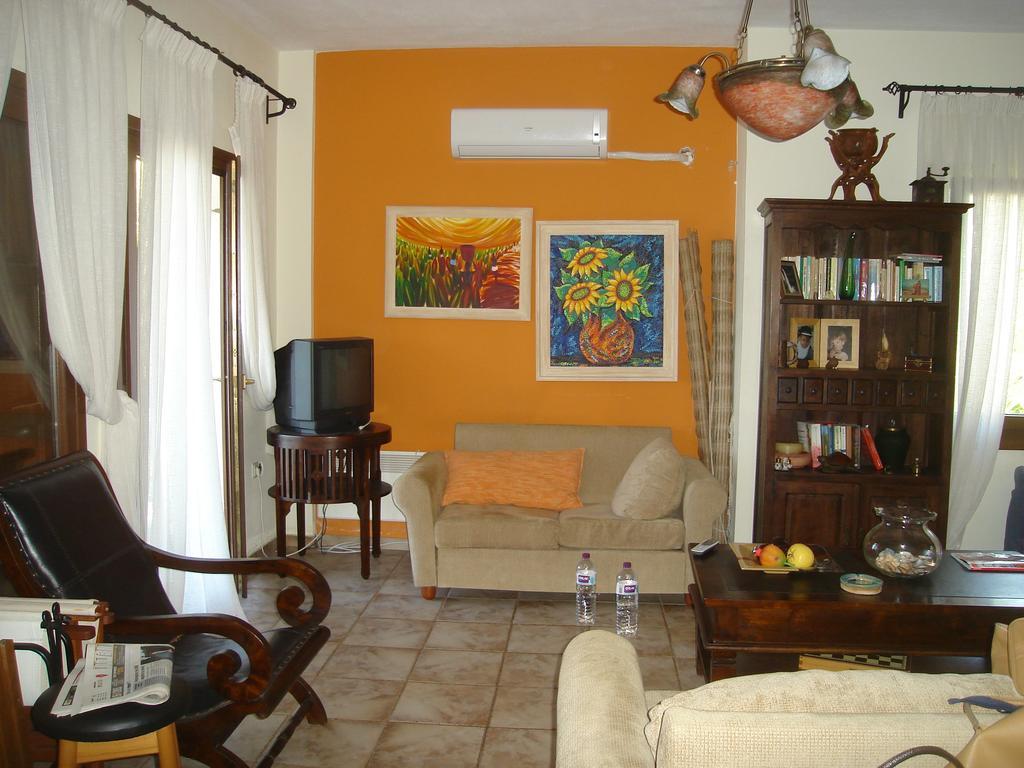 Stelios Seaside House Villa Lefokastro Eksteriør bilde