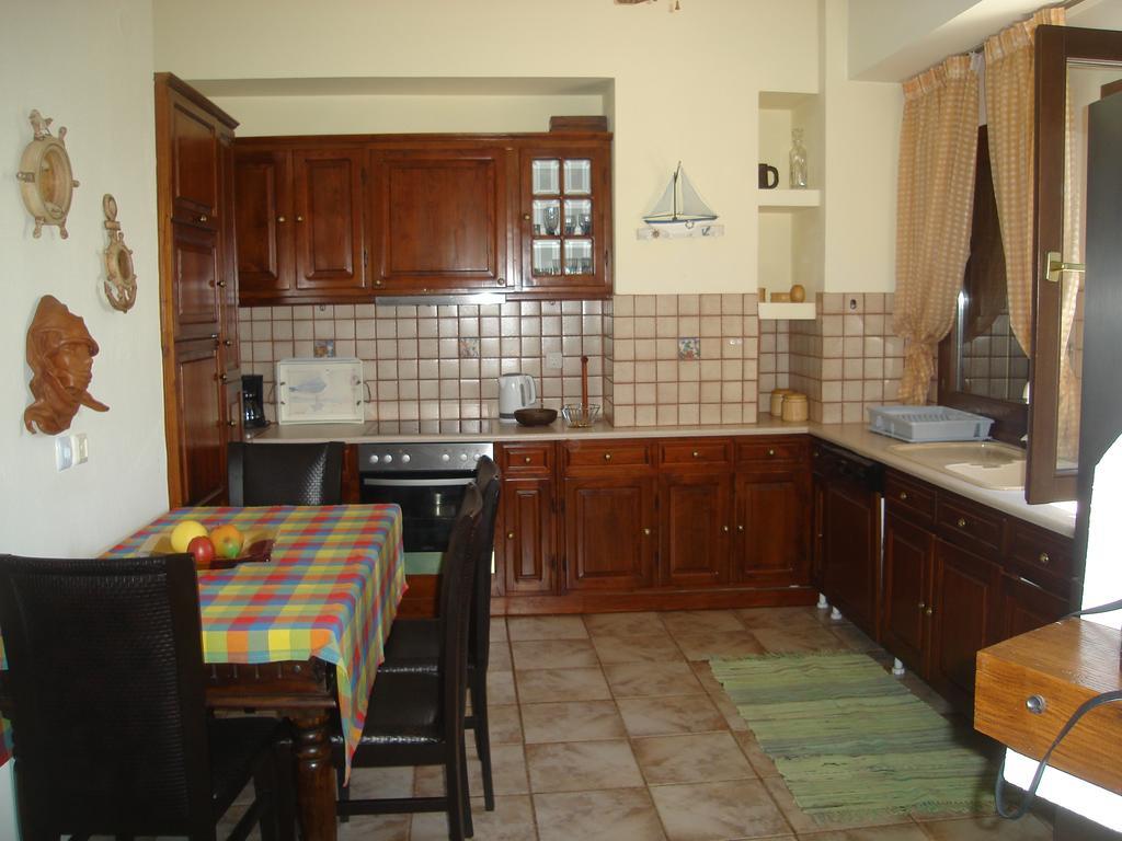 Stelios Seaside House Villa Lefokastro Eksteriør bilde